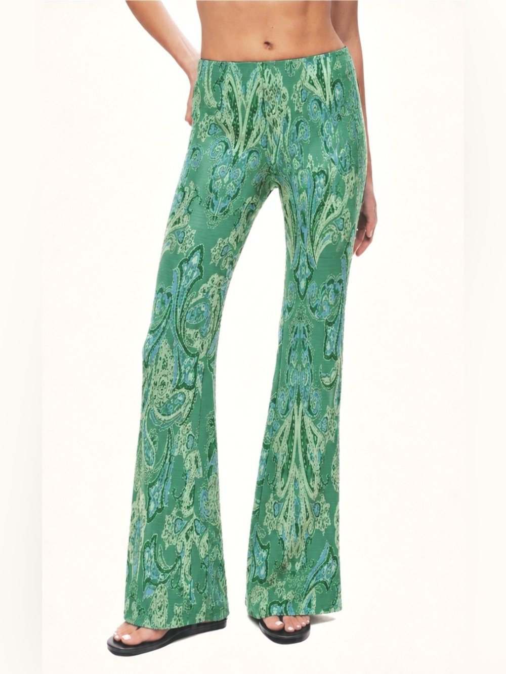 Zara High-Waisted Flare Pants